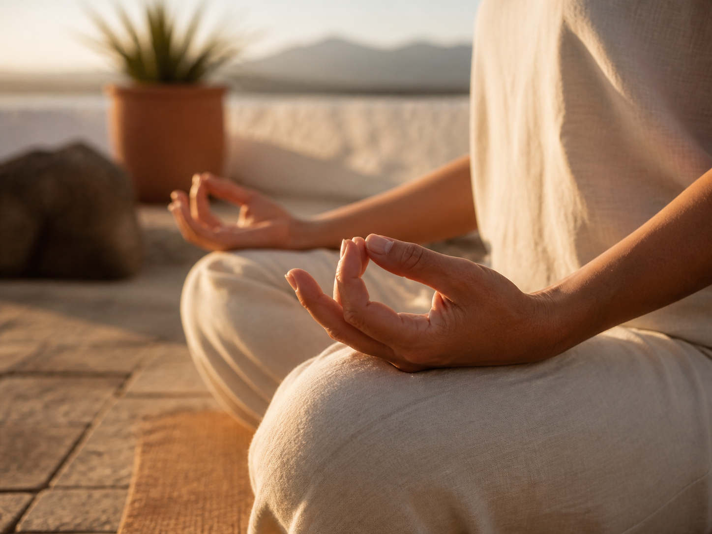 Clase privada de yoga o pilates